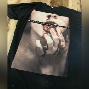 Bring Me The Horizon Shirt Mens Large Black Band Graphic Tee Metalcore Thrash